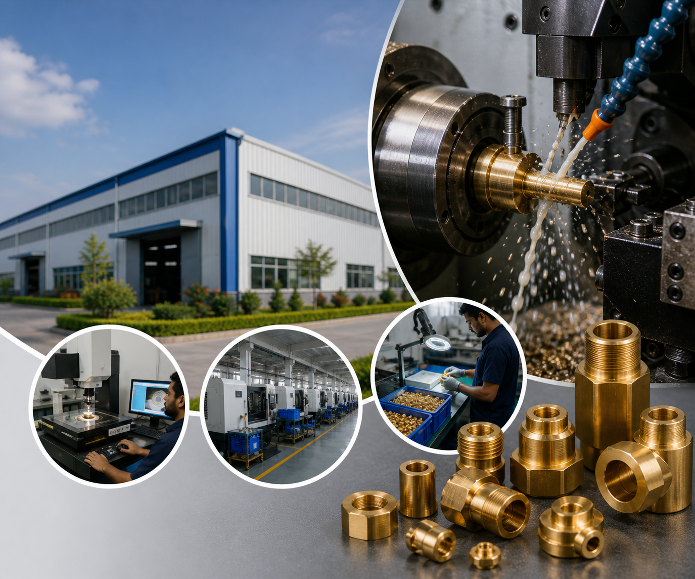 About Bajarang Brass Industries — Factory Floor