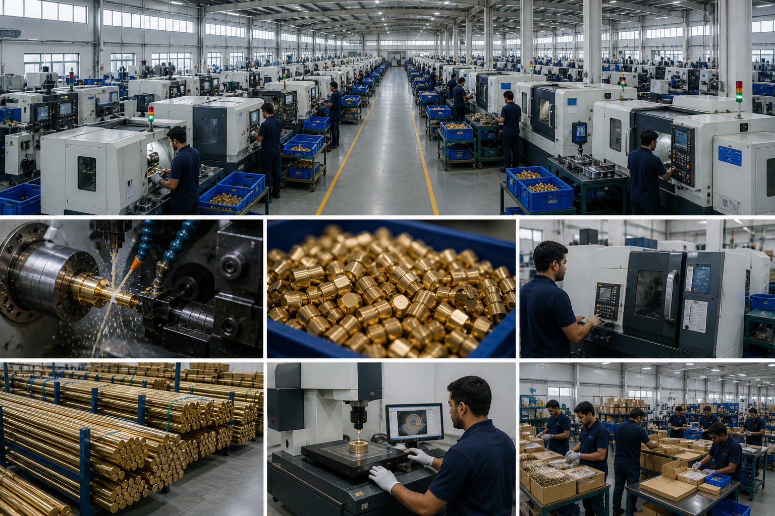 Bajarang Brass — CNC Machining Floor