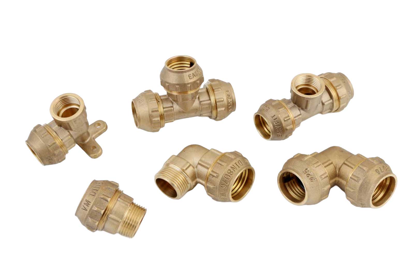 Brass Compression Fittings for PE Pipe