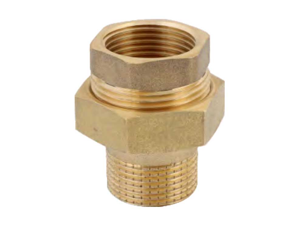 STRAIGHT UNION O-RING SEALED