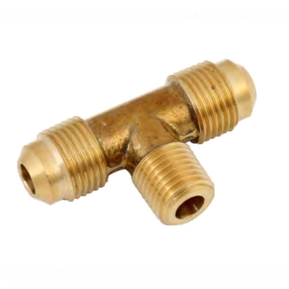 Connector Tee MPT To 45° Flare To 45° Flare